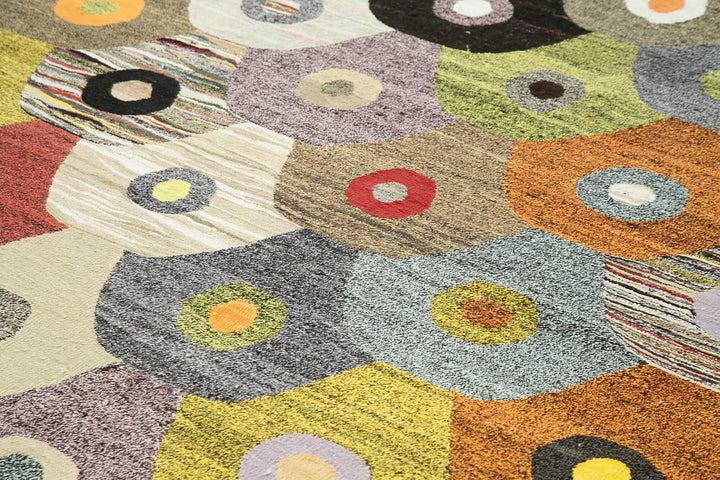 8x10 Purple Contemporary Area Rug - 22797