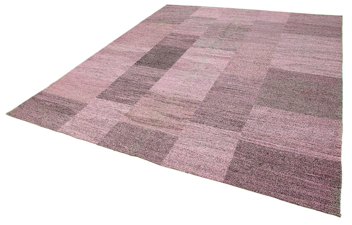 8x10 Purple Contemporary Area Rug - 22798
