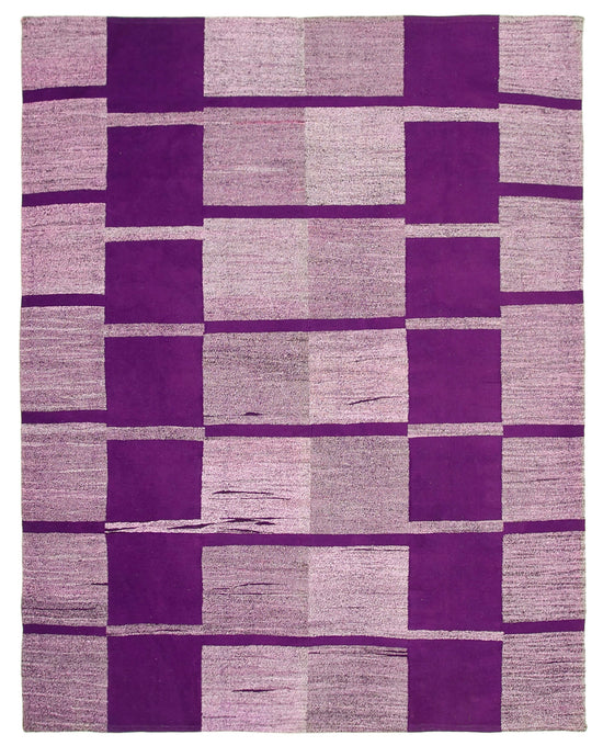 8x10 Purple Contemporary Area Rug - 22802