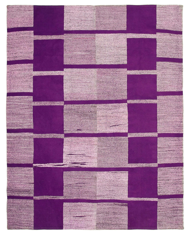 8x10 Purple Contemporary Area Rug - 22802