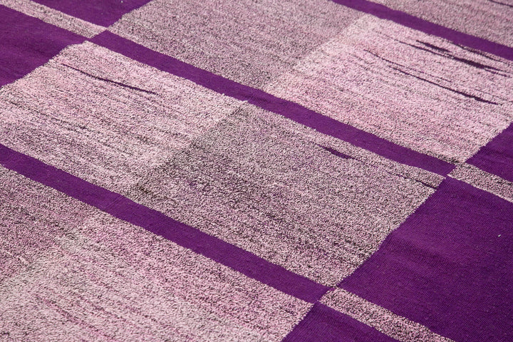 8x10 Purple Contemporary Area Rug - 22802