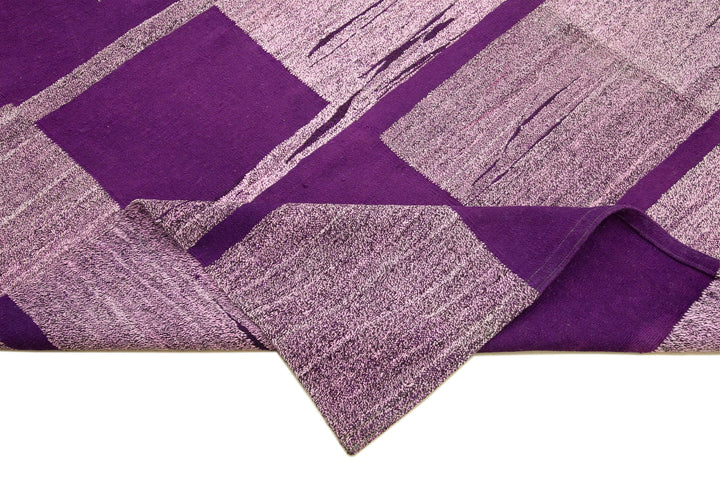 8x10 Purple Contemporary Area Rug - 22802