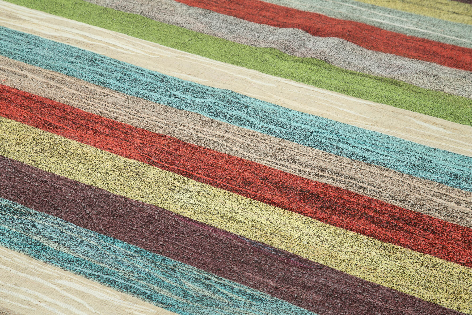 8x11 Multicolor Contemporary Area Rug - 22804
