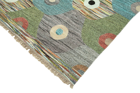 10x14 Multicolor Contemporary Area Rug - 22816