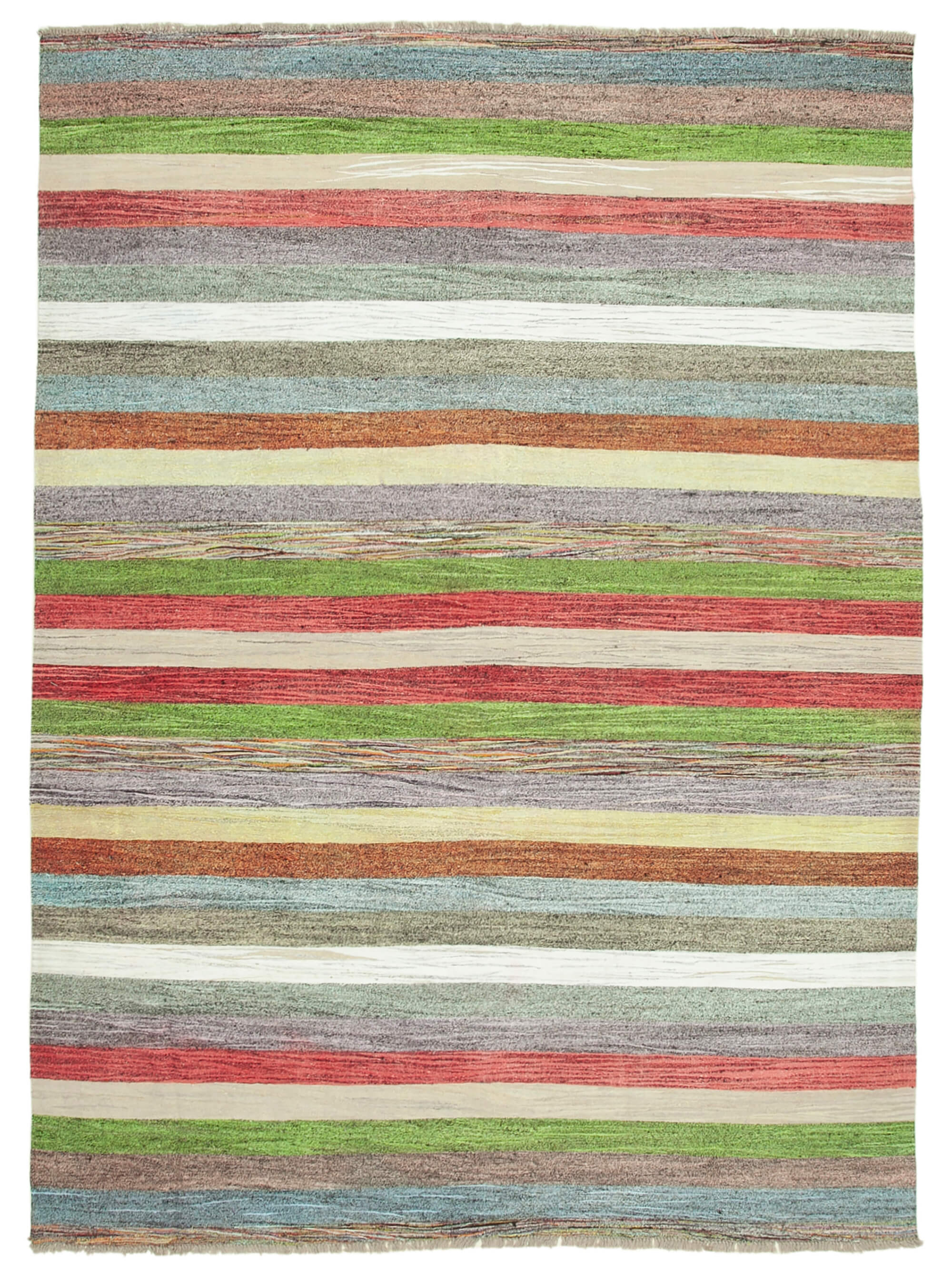 9x12 Multicolor Contemporary Area Rug - 22834