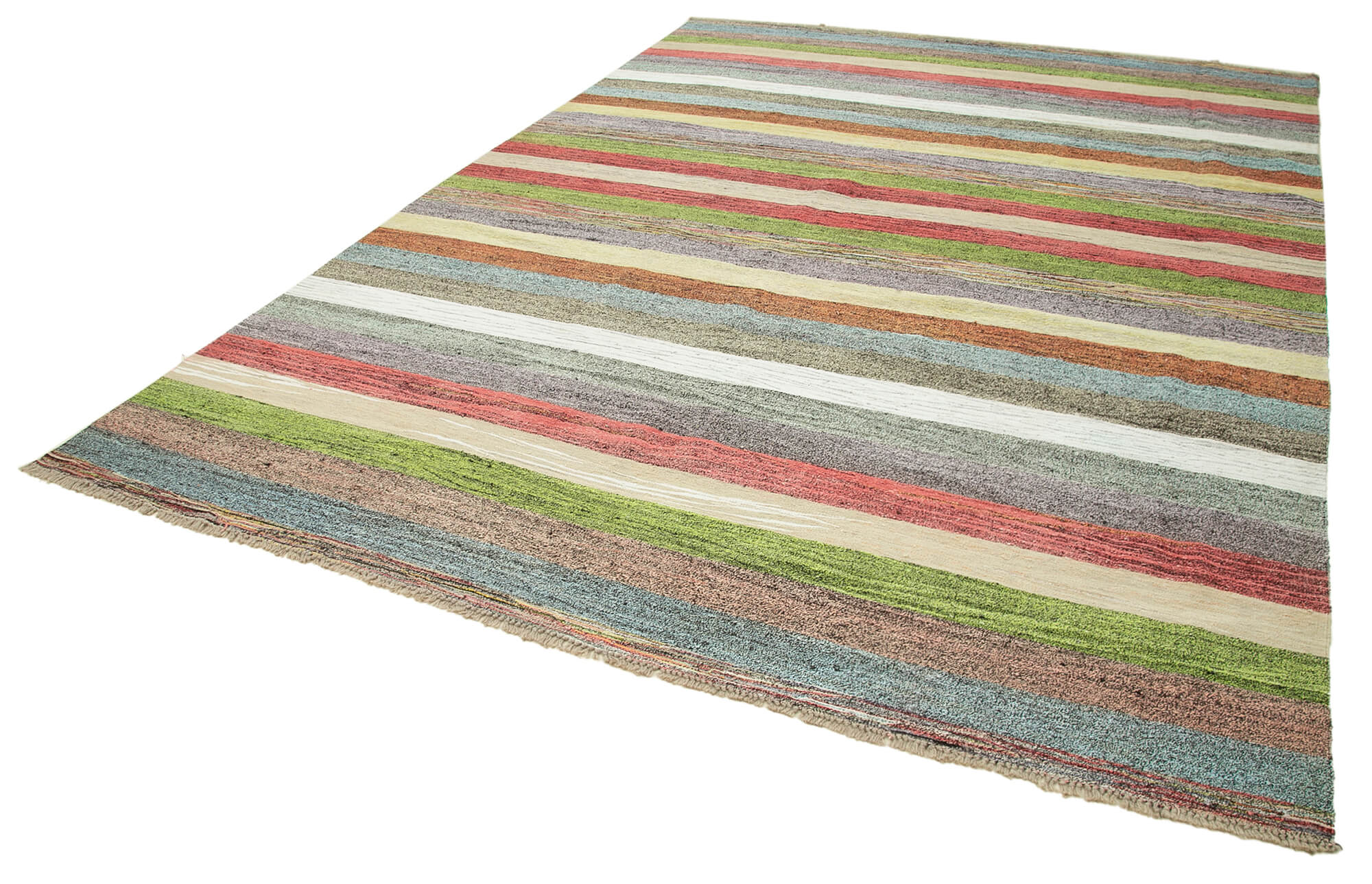 9x12 Multicolor Contemporary Area Rug - 22834