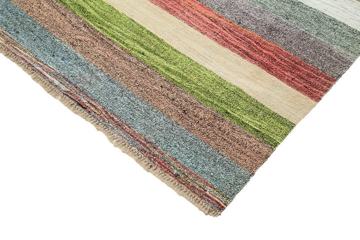 9x12 Multicolor Contemporary Area Rug - 22834