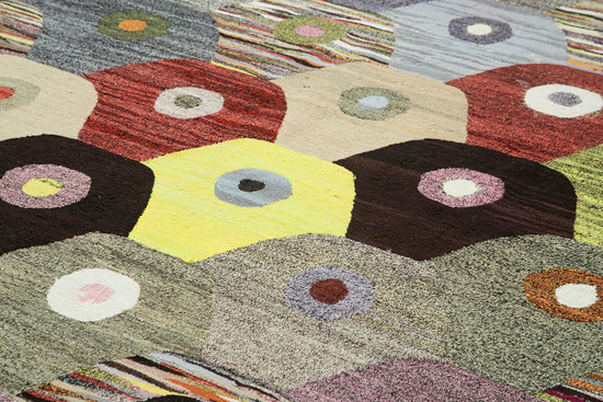9x12 Green Contemporary Area Rug - 22837