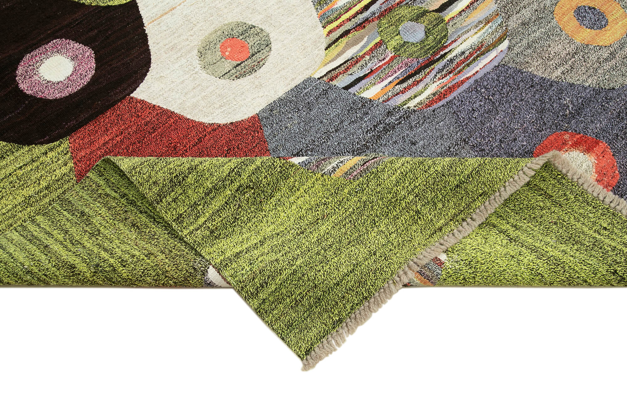 9x12 Green Contemporary Area Rug - 22837