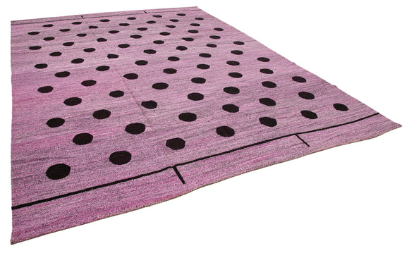 10x14 Pink Contemporary Area Rug - 22848