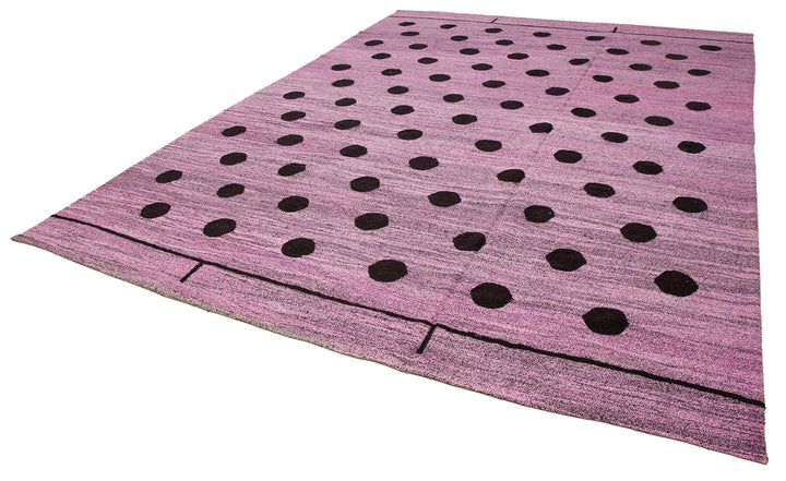 10x14 Pink Contemporary Area Rug - 22848