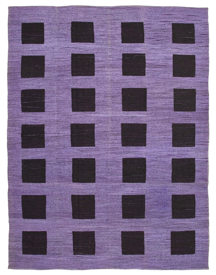 10x14 Purple Contemporary Area Rug - 22857