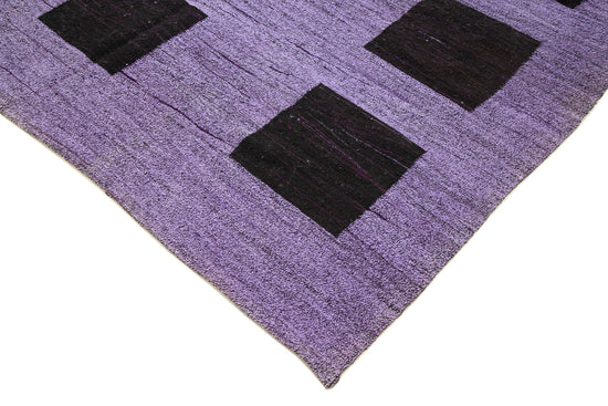 10x14 Purple Contemporary Area Rug - 22857
