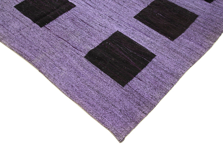 10x14 Purple Contemporary Area Rug - 22857
