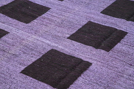 10x14 Purple Contemporary Area Rug - 22857