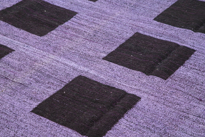 10x14 Purple Contemporary Area Rug - 22857