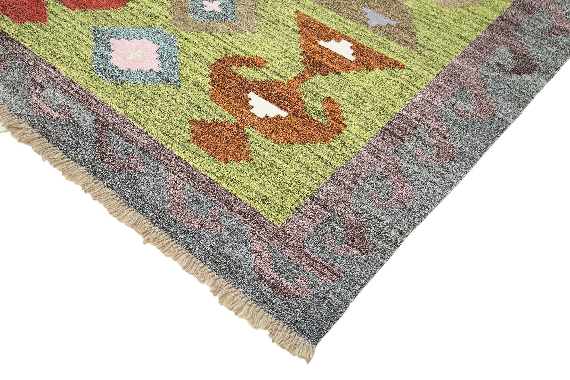 10x14 Green Contemporary Area Rug - 22858