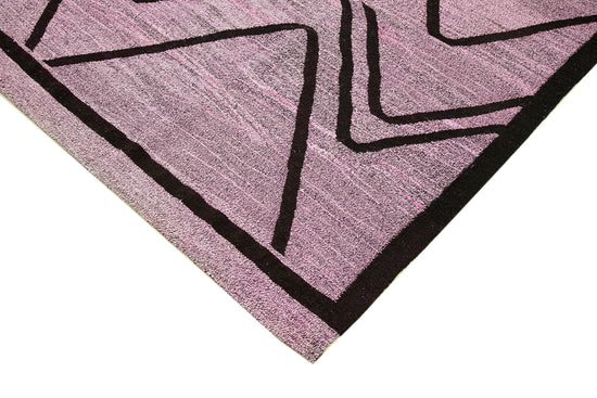 10x14 Purple Contemporary Area Rug - 22863