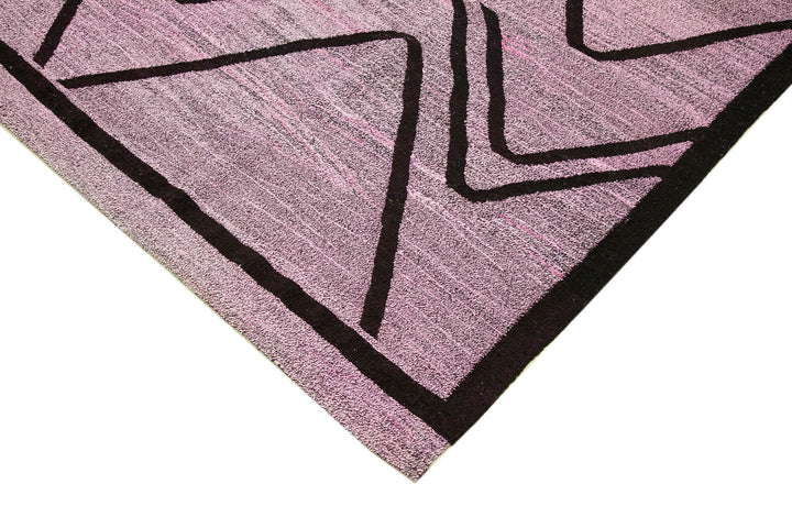 10x14 Purple Contemporary Area Rug - 22863
