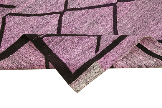 10x14 Purple Contemporary Area Rug - 22863