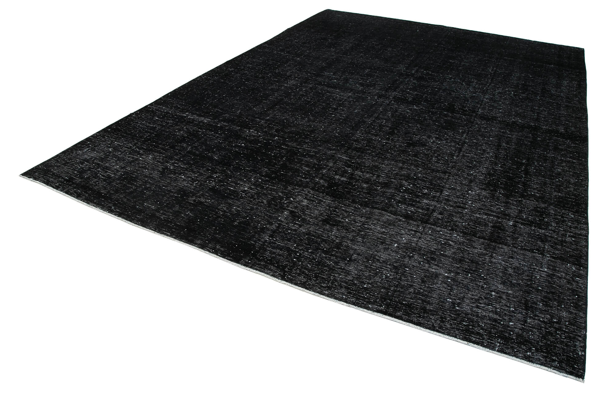 9x12 Black Overdyed Large Area Rug - 22875