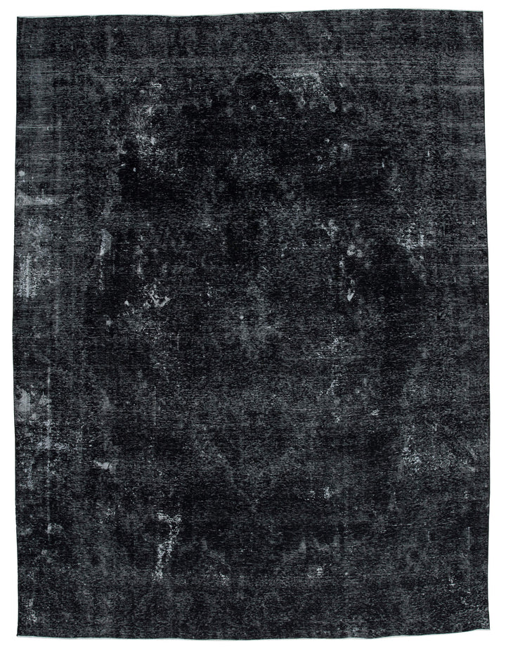 10x13 Black Overdyed Large Area Rug - 22882