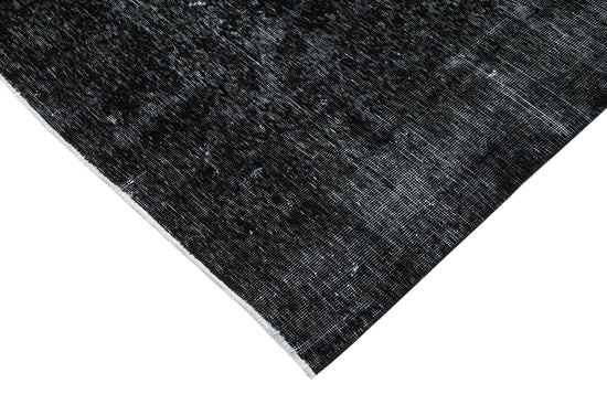 10x13 Black Overdyed Large Area Rug - 22882
