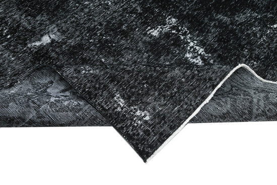 10x13 Black Overdyed Large Area Rug - 22882