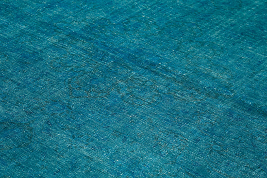 10x13 Blue Overdyed Large Area Rug - 22887