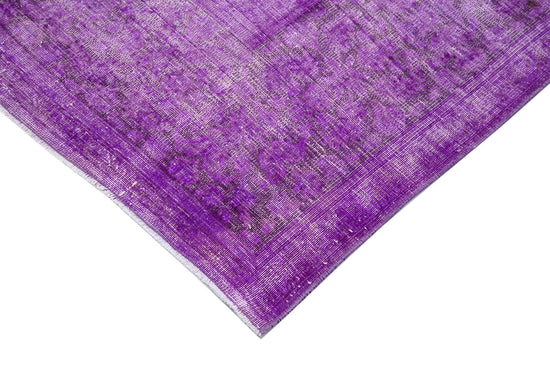 10x13 Purple Overdyed Large Area Rug - 22931