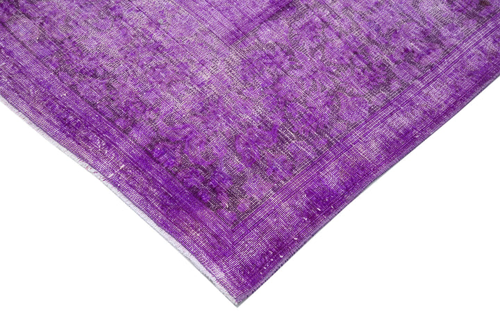 10x13 Purple Overdyed Large Area Rug - 22931
