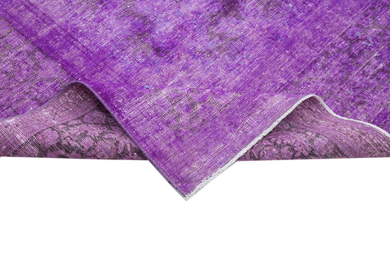 10x13 Purple Overdyed Large Area Rug - 22931