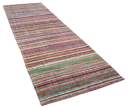 4x11 Multicolor Oriental Kilim Runner Rug - 23030