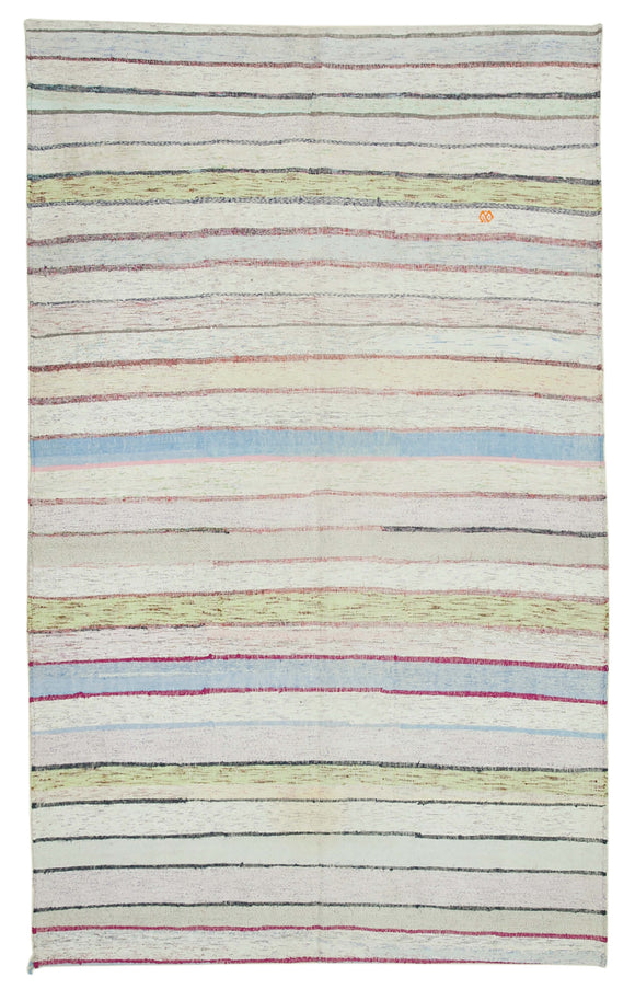 6x10 Multicolor Anatolian Kilim Rug - 23033