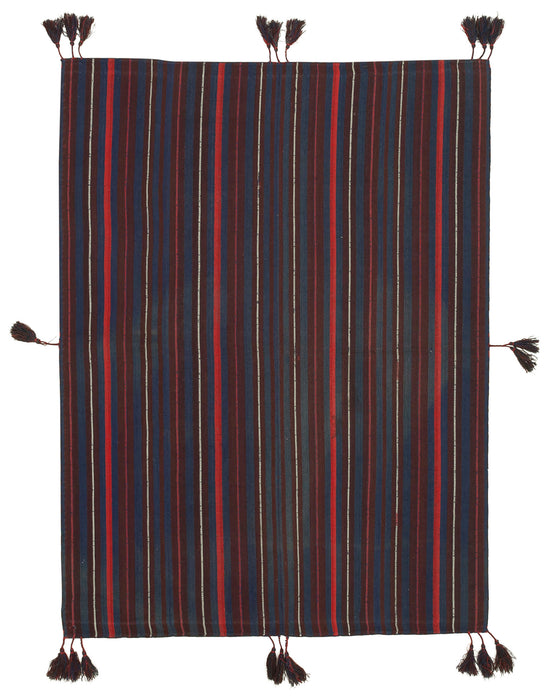 5x7 Purple Oriental Kilim Rug - 23469