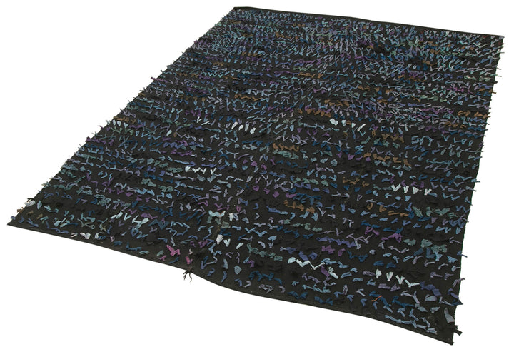 5x7 Blue Oriental Kilim Rug - 23483