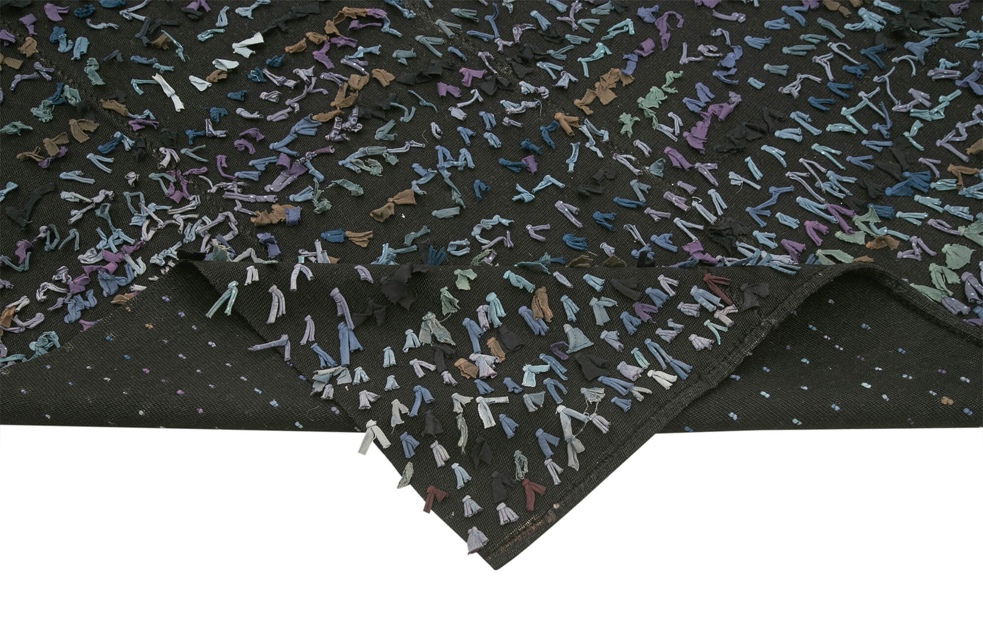 5x7 Blue Oriental Kilim Rug - 23483