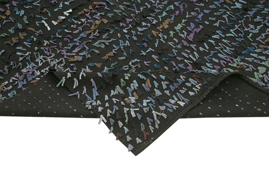 5x7 Blue Oriental Kilim Rug - 23483