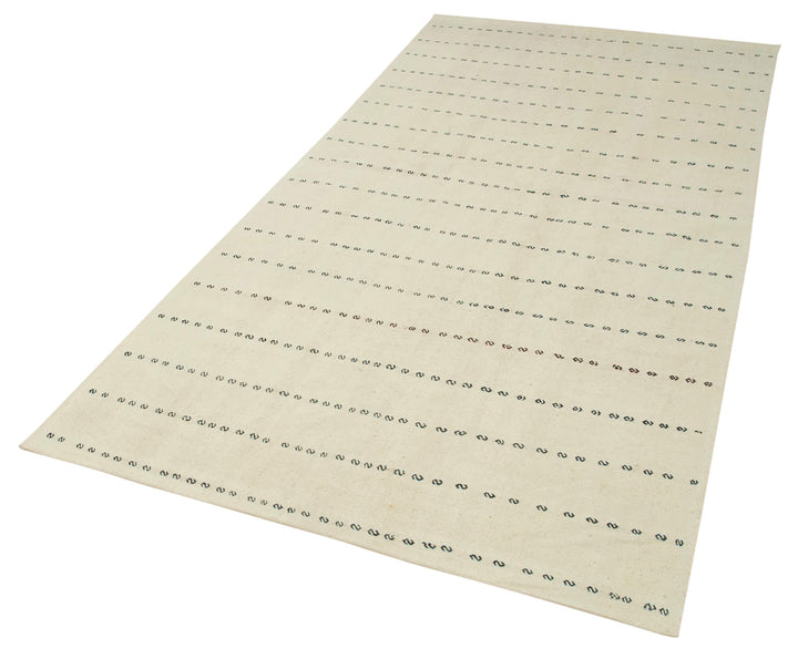 4x10 White Oriental Kilim Rug - 23484