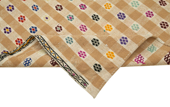 3x12 Yellow Oriental Kilim Runner Rug - 23523