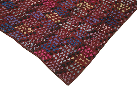 6x8 Purple Oriental Kilim Rug - 23531