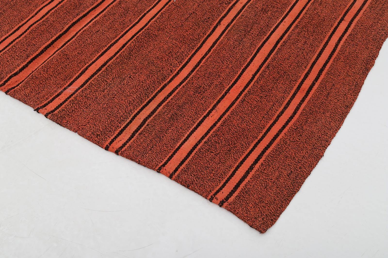6x7 Red Oriental Kilim Rug - 23539