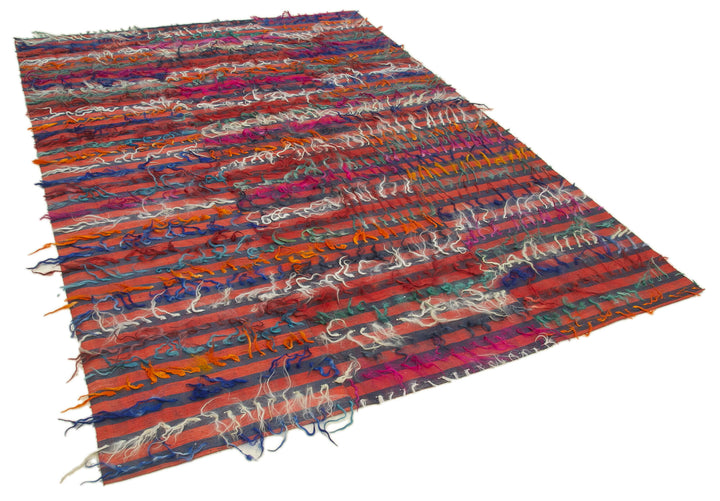 6x9 Multicolor Oriental Kilim Rug - 23540