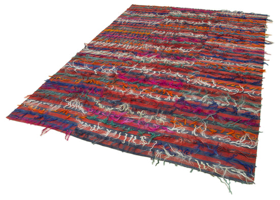 6x9 Multicolor Oriental Kilim Rug - 23540