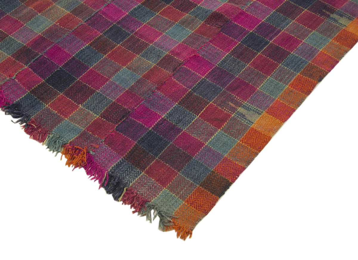 5x12 Multicolor Oriental Kilim Rug - 23541
