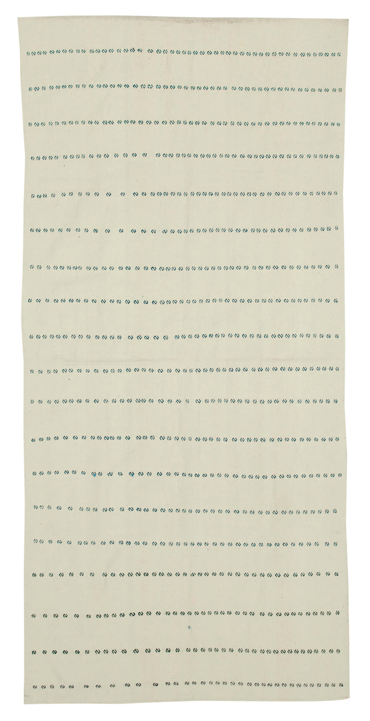 4x9 White Oriental Kilim Rug - 23559