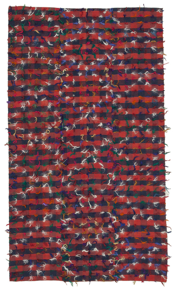 6x11 Red Oriental Kilim Rug - 23565