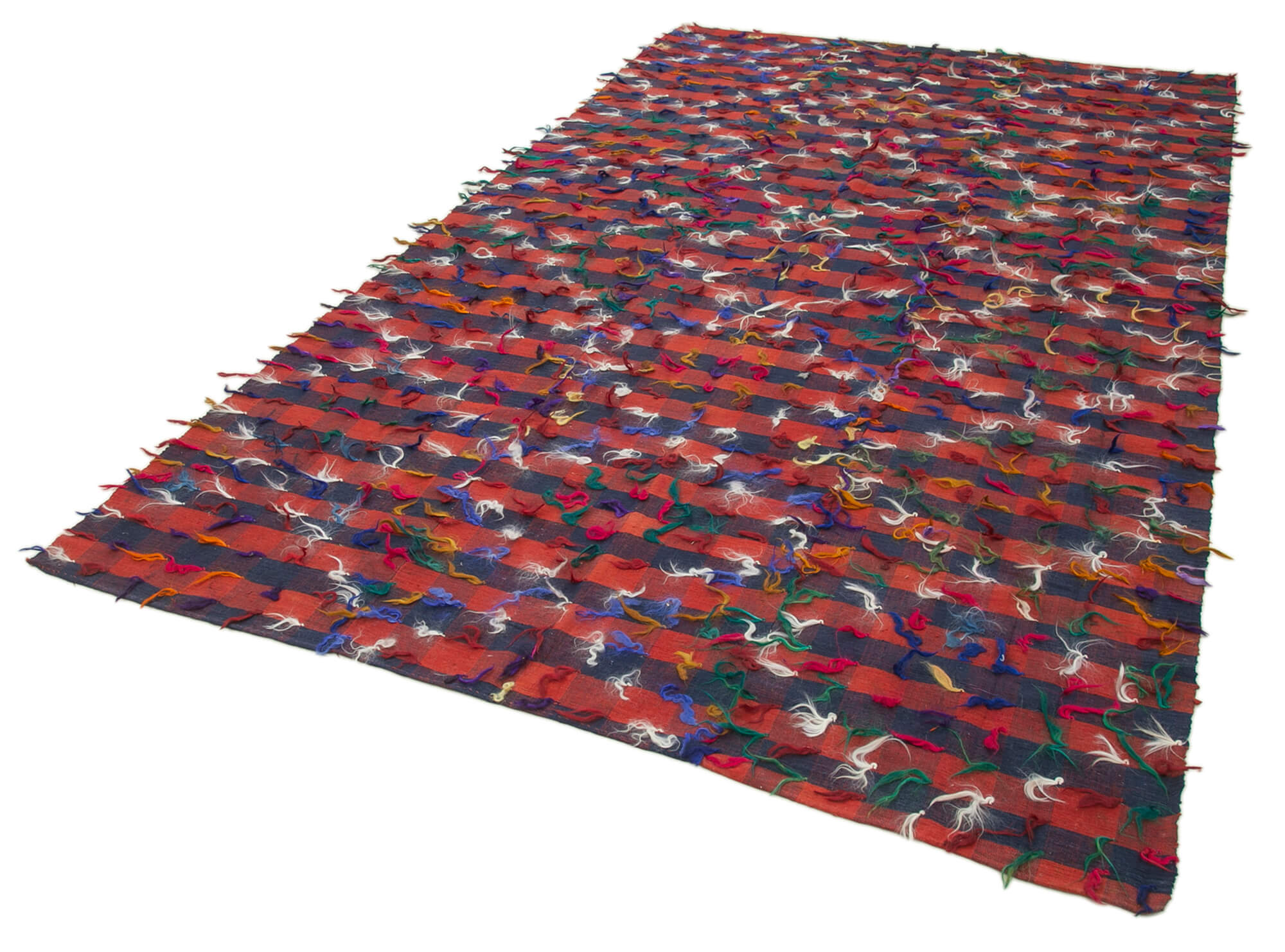 6x11 Red Oriental Kilim Rug - 23565