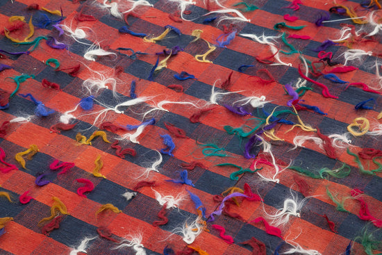 6x11 Red Oriental Kilim Rug - 23565