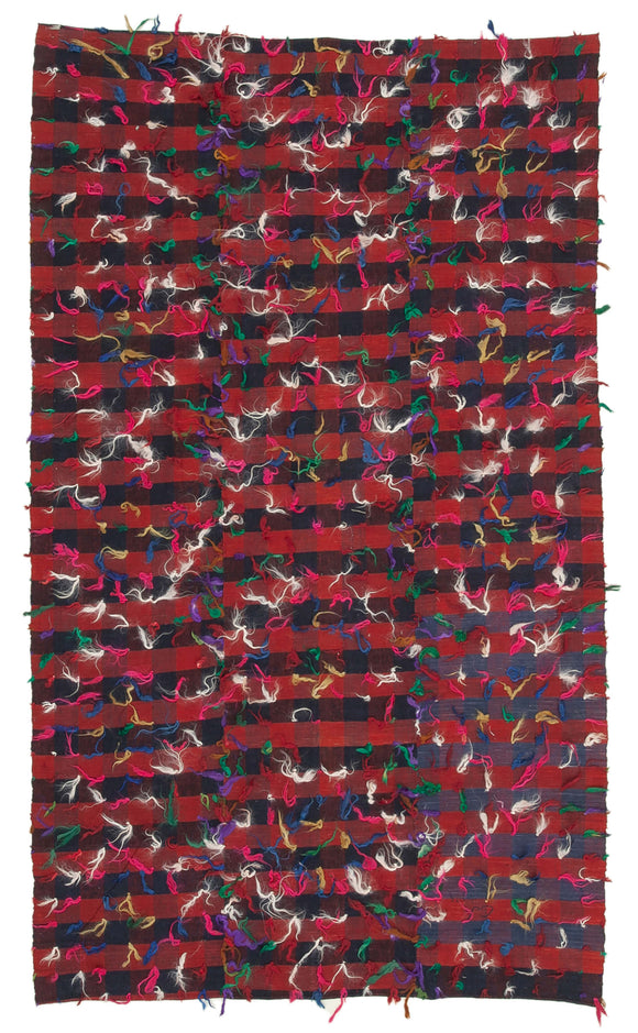 6x10 Red Oriental Kilim Rug - 23569